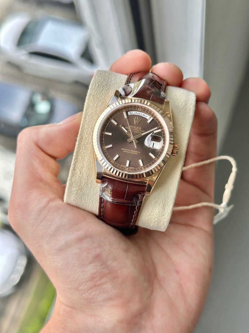 Rolex day best sale date 118135