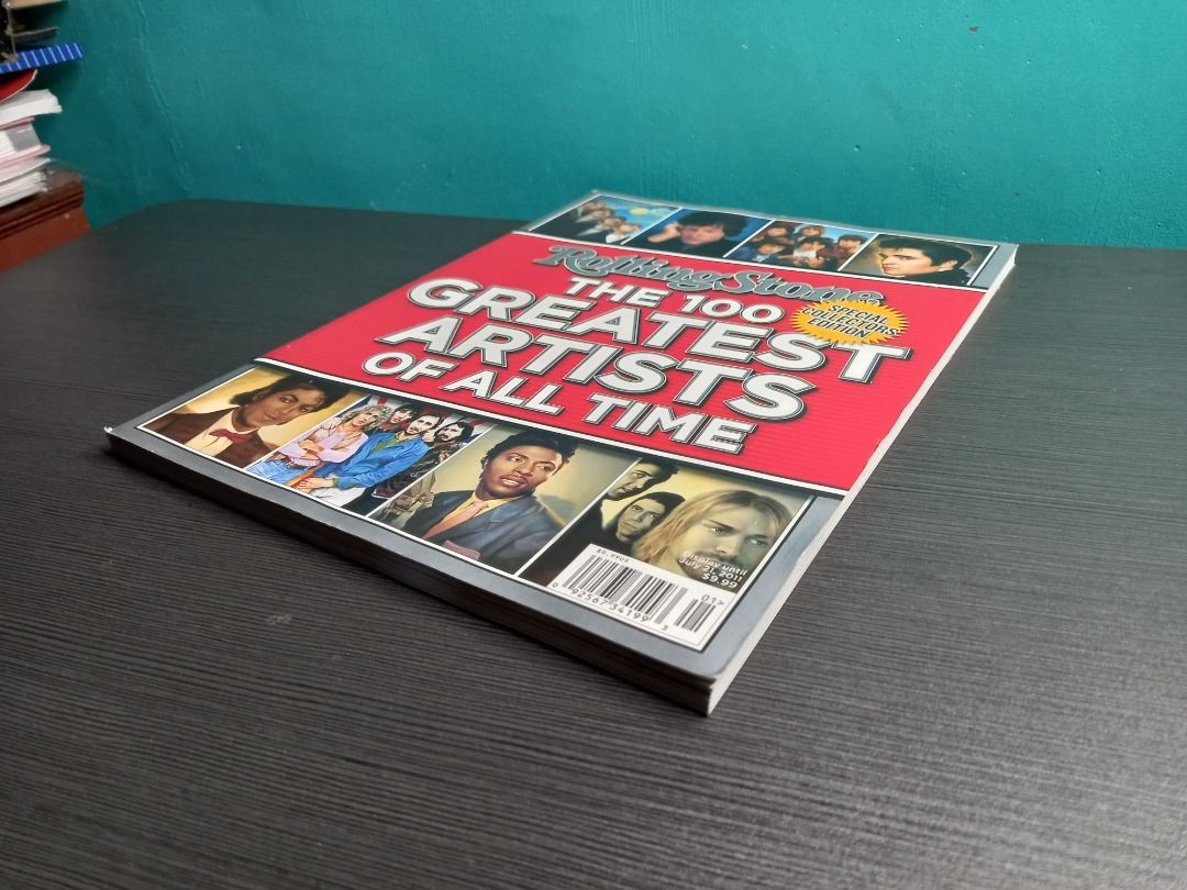 Rolling Stone The 100 Greatest Artists Of All Time Special Collectors