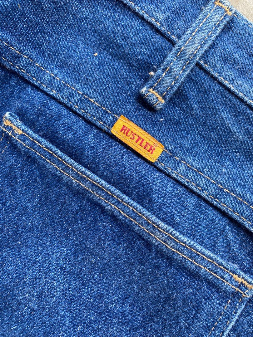 Where are hot sale rustler jeans made