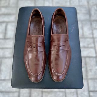 Salvatore Ferragamo Penny Loafers Leather Shoe