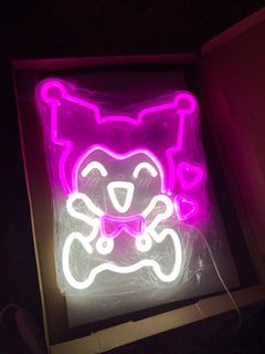 Sanrio (Kuromi) Neon Sign (14 inches)