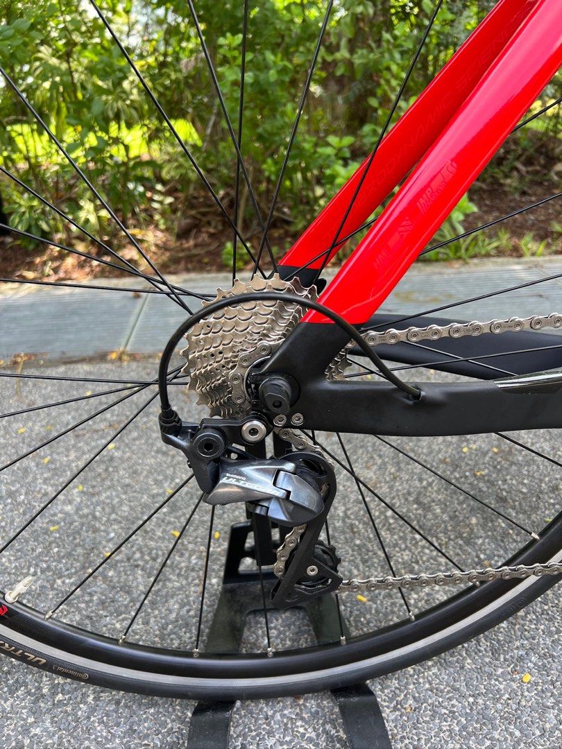 Scott bike 2025 red and black