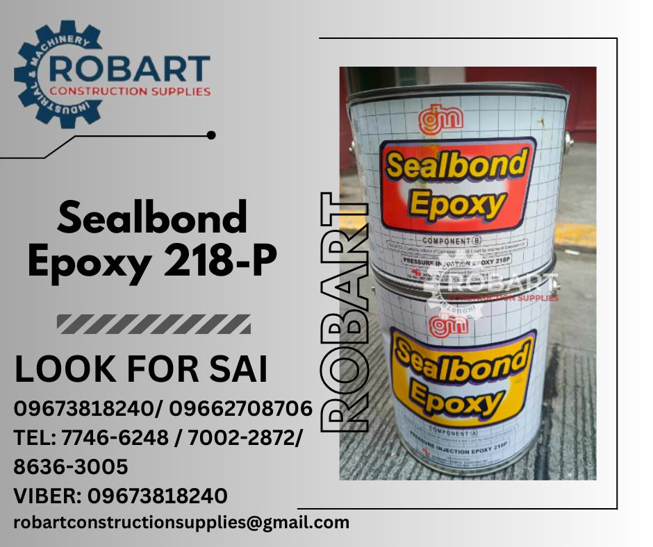 Sealbond Epoxy 218P, Commercial & Industrial, Construction Tools & Equipment on Carousell