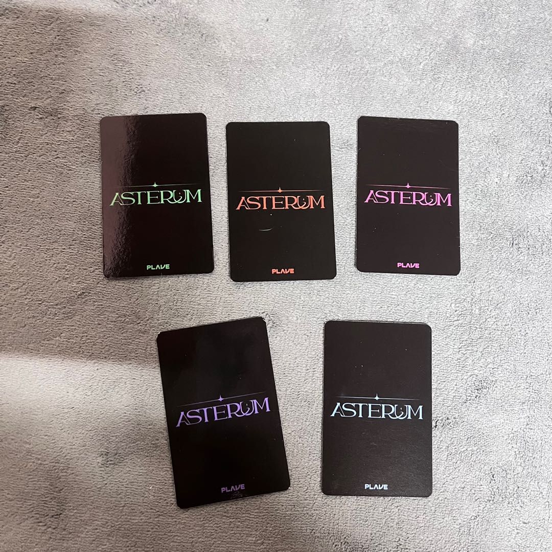 WTS Plave KCON ASTERUM-WAIT FOR YOU PHOTOCARD PACK Original Licensed  Product From VLAST Band.