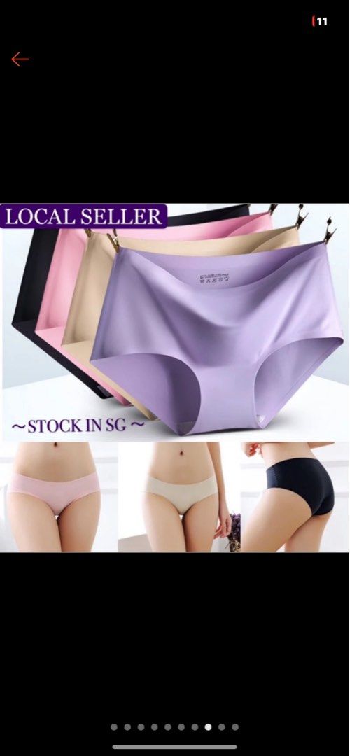 Seamless Underwear Women Ladies