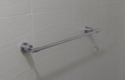 Secondhand Towel Bar Holder Rack (LxW 55cmx 7.5cm) Stainless Steel Bathroom Accessories