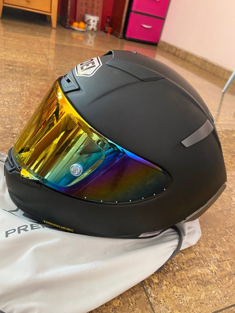 Shoei x spirit III Matt Black Motorbikes on Carousell
