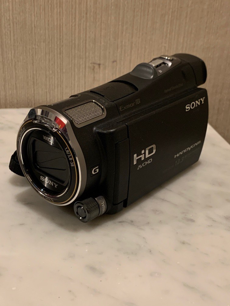 SONY HDR-CX700攝影機, 相機攝影, 攝影機在旋轉拍賣