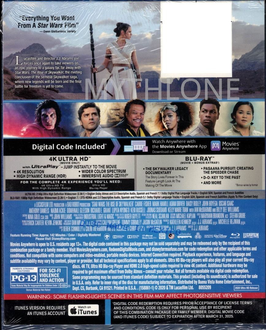 Star wars blu ray walmart sales