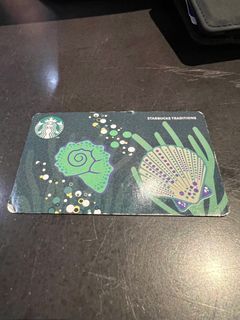 Starbucks Traditions Sticker Card