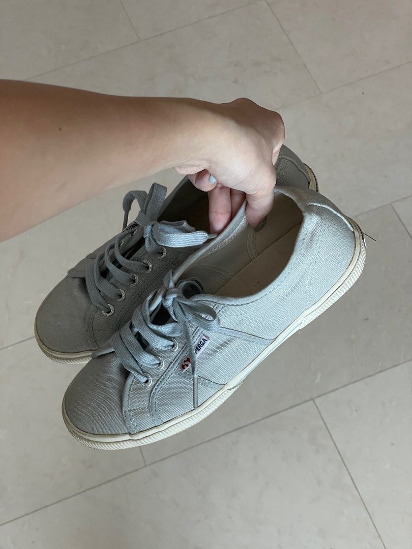 Superga ash grey on sale