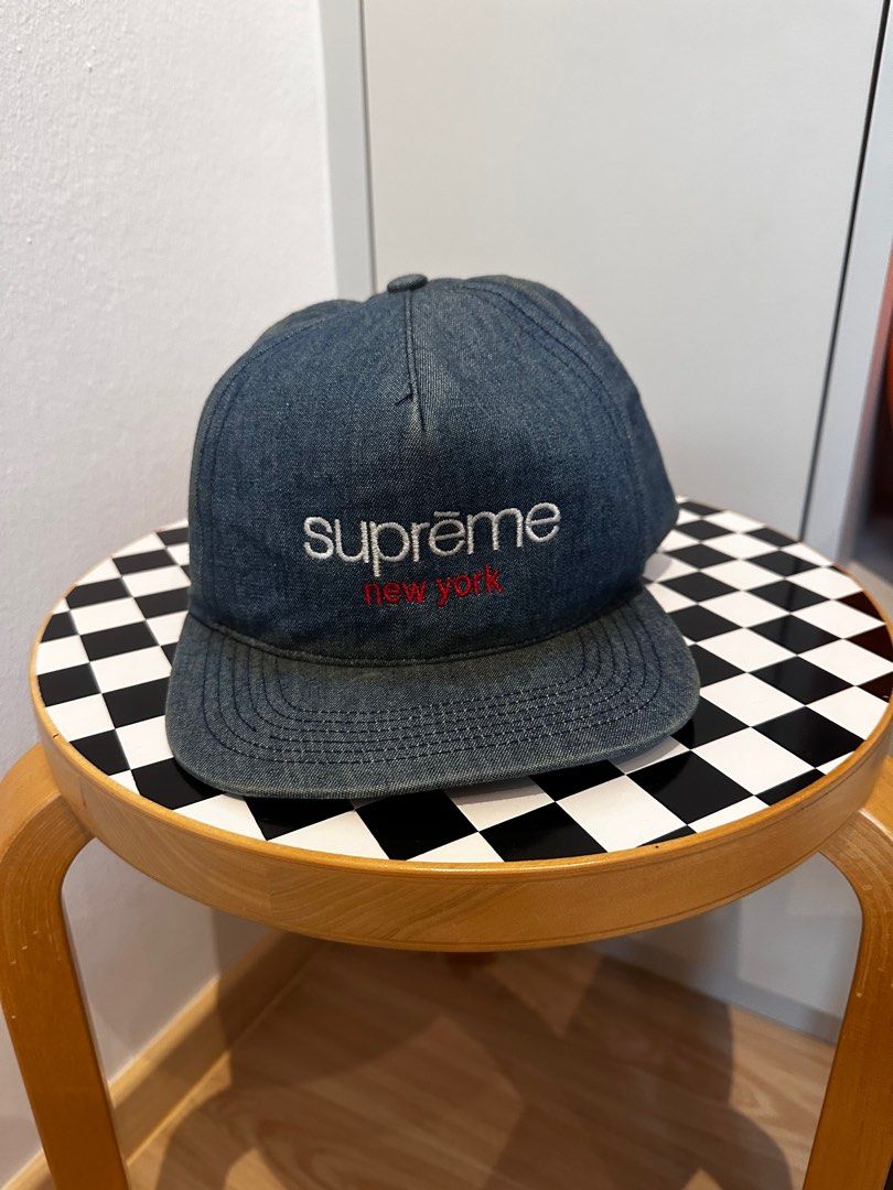 Supreme denim cap new arrivals