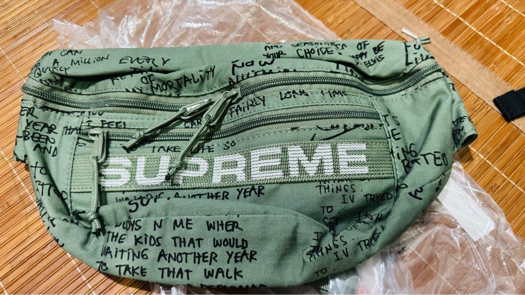 Supreme Waist Bag Men s Fashion Bags Sling Bags on Carousell