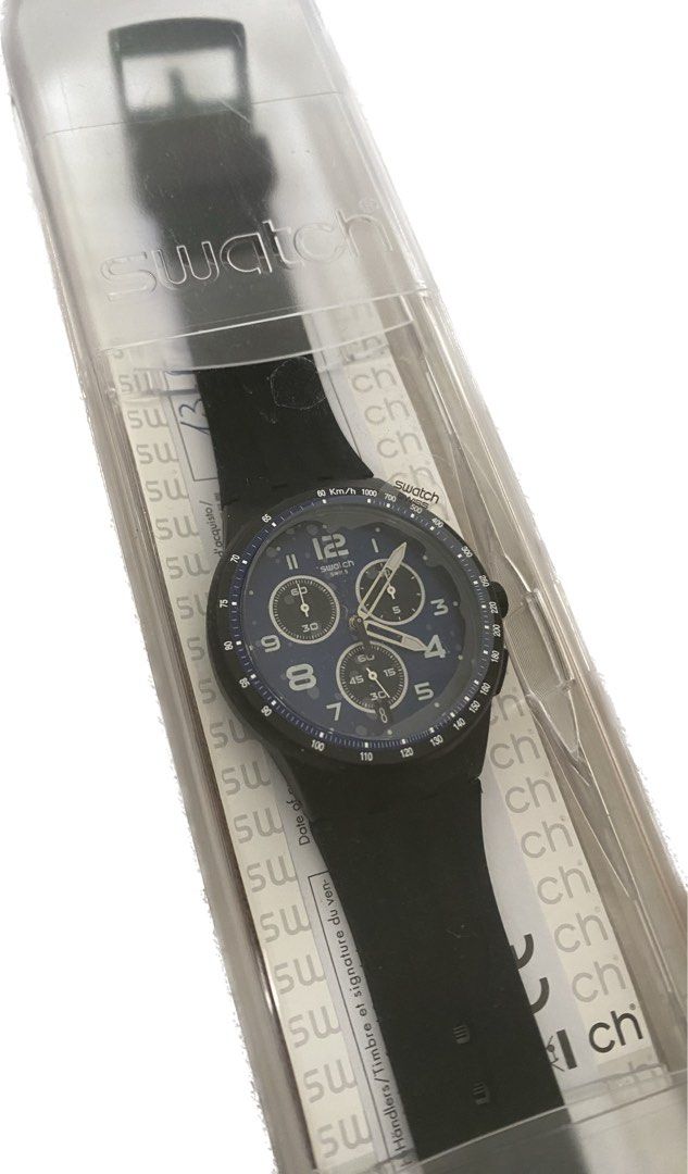 Swatch watch Irony Scuba 200 Chrono Men s Fashion Watches Accessories Watches on Carousell