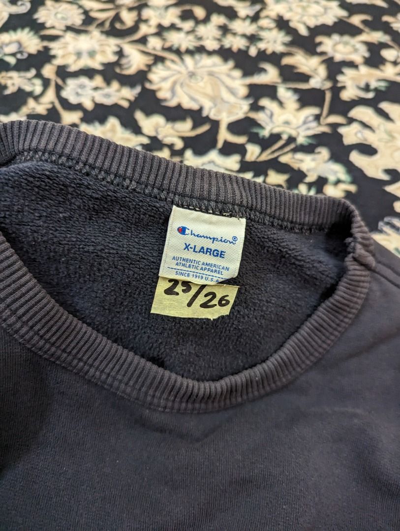Champion authentic deals athletic apparel sweatshirt