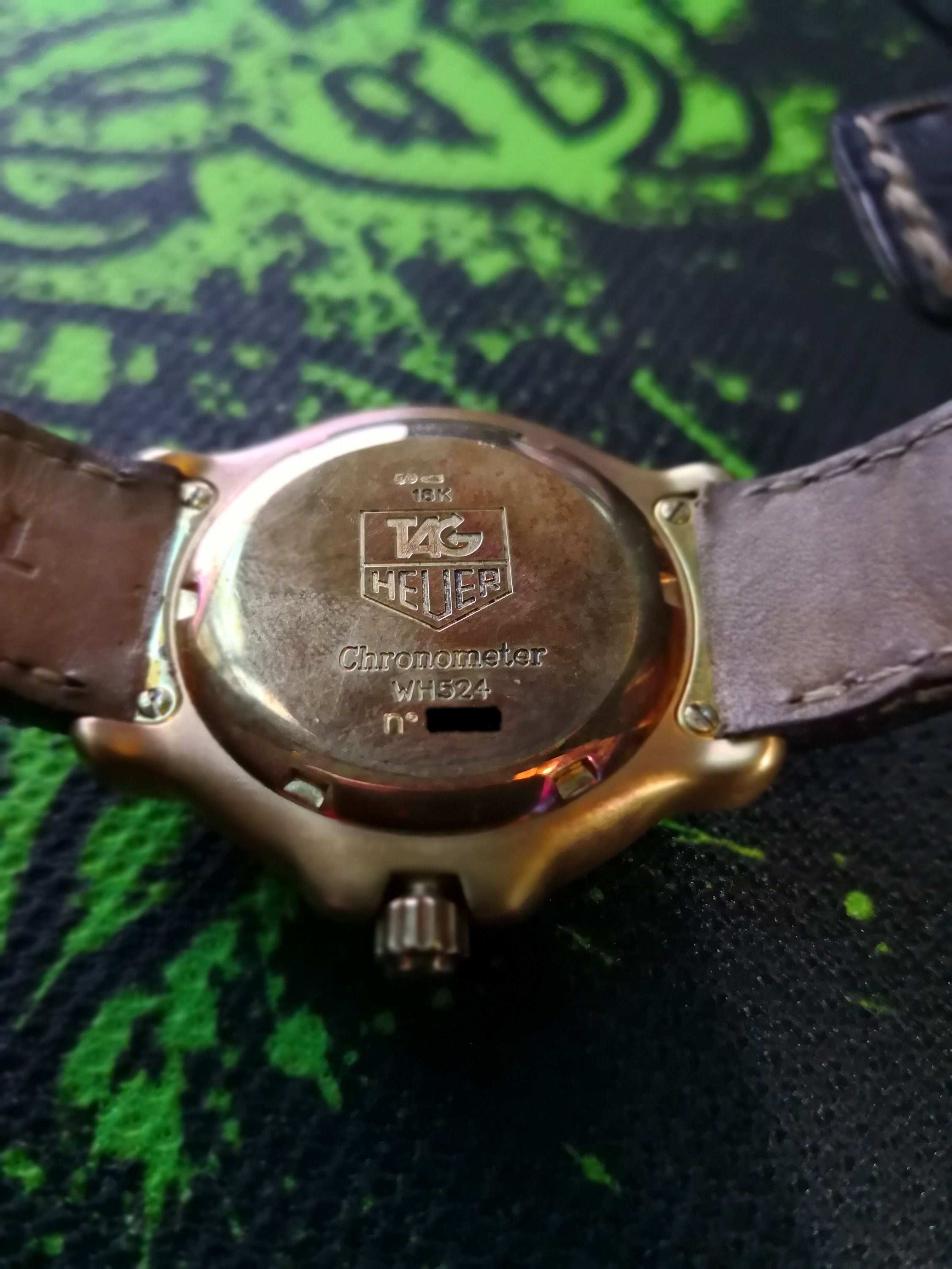 Tag Heuer 6000 18k Gold WH524 Luxury Watches on Carousell