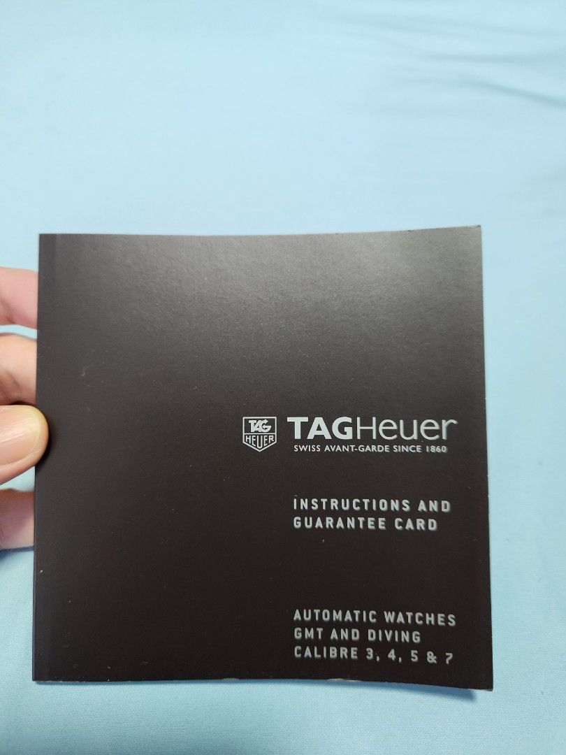 Tag heuer watch manual new arrivals