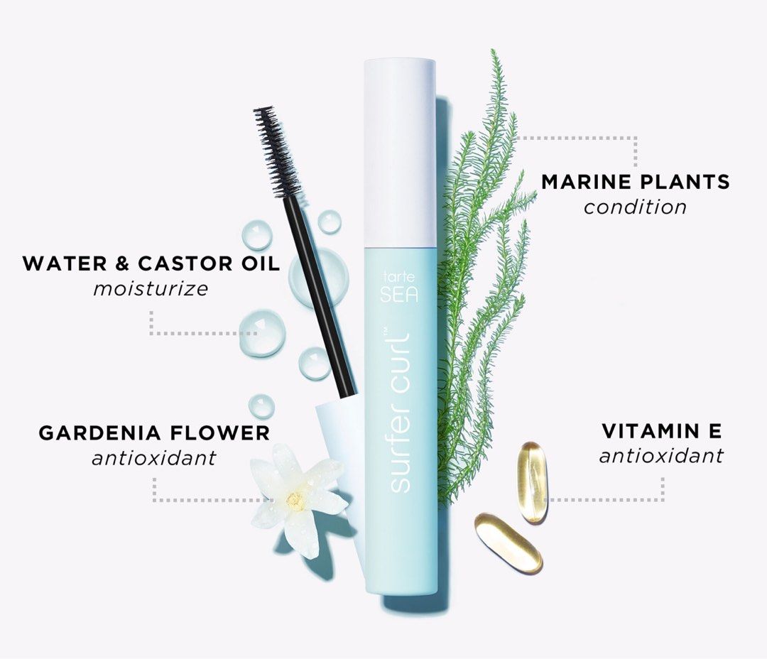 Tarte surfer curl volumizing mascara travel size 3ml Beauty