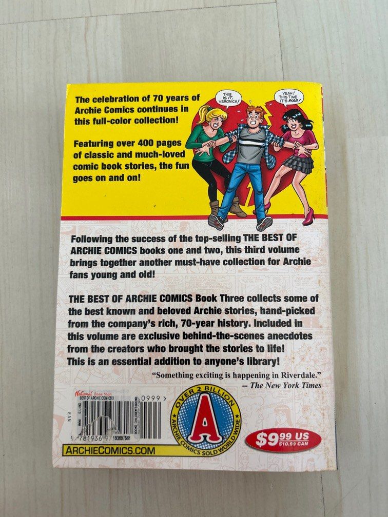 The Best of Archie Comics Part 3, Hobbies & Toys, Books & Magazines ...