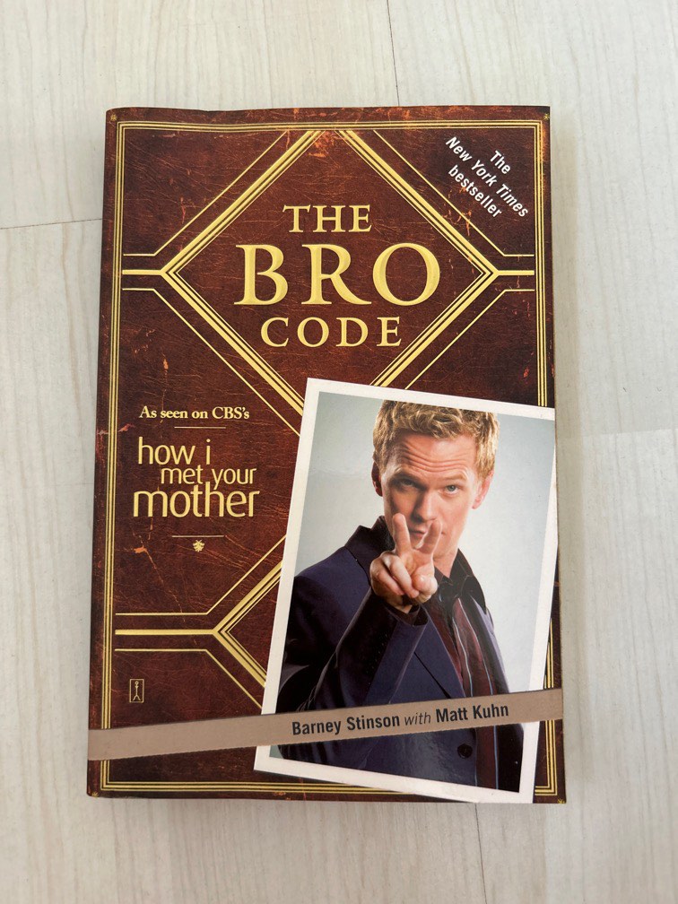 The Bro Code from How I Met Your Mother, Hobbies & Toys, Books ...