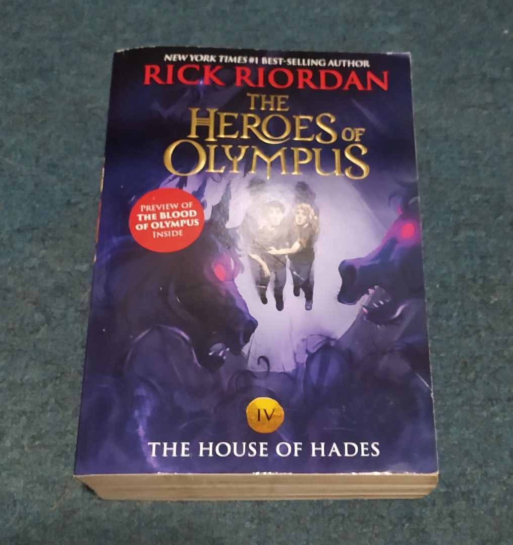 The House of Hades The Heroes of Olympus IV Rick Riordan, Hobbies