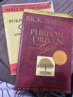 The Purpose Driven Life by Rick Warren with personal exercises guide