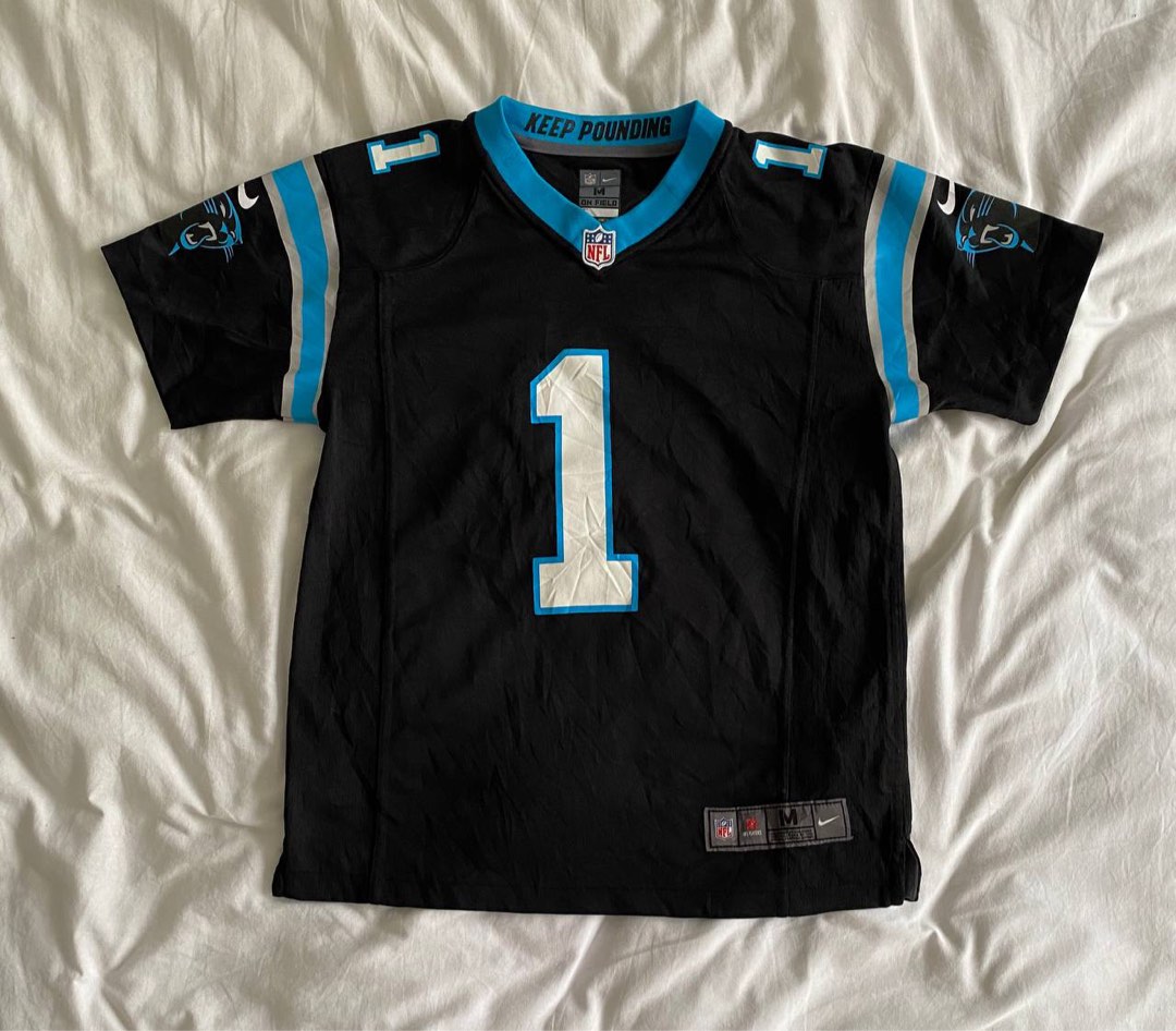 thifted nfl jersey nike carolina panthers cam newton blokecore