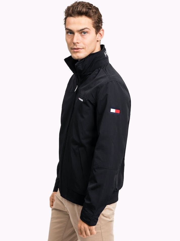 steal Tommy Hilfiger Coach Jacket (black) (Category: Coats, Jackets and Outerwear) located in Quezon City. Submitted by Always_Disposing (Listing ID 1279759631, Image 1). Description: Used less than 5x, no issue at all Medium on tag around 22.5 x 28 3.5k.