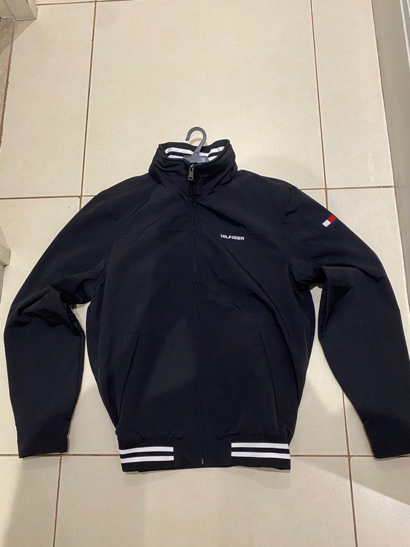 steal Tommy Hilfiger Coach Jacket (black) (Category: Coats, Jackets and Outerwear) located in Quezon City. Submitted by Always_Disposing (Listing ID 1279759631, Image 3). Description: Used less than 5x, no issue at all Medium on tag around 22.5 x 28 3.5k.