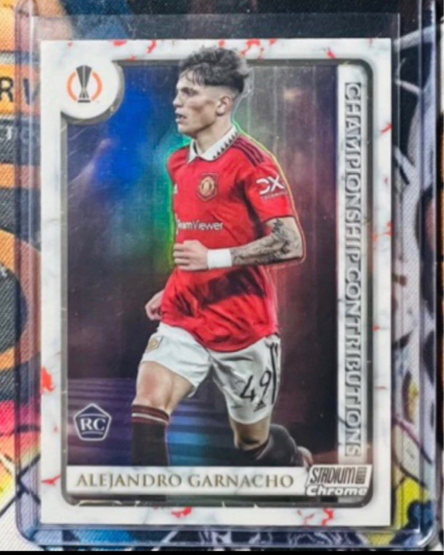 Topps Stadium Chrome 2022/2023 Manchester United Alejandro 