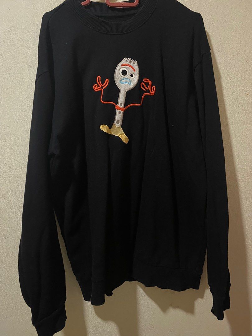 Toy Story 4 Forky Oversized Sweatshirt Women s Fashion Tops
