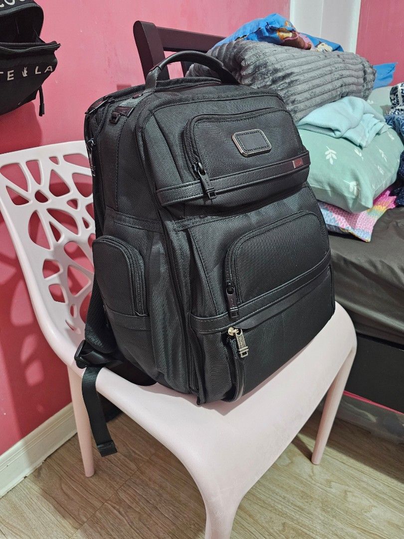 Tumi Alpha 3 Brief pack All black Women s Fashion Bags Wallets