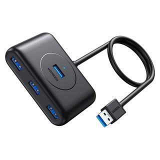 USB Hub, BYEASY 4 Port USB 3.0 Ultra Slim Portable Data Hub Applicable for  iMac Pro, MacBook Air, Mac Mini/Pro, Surface Pro, Notebook PC, Laptop, USB