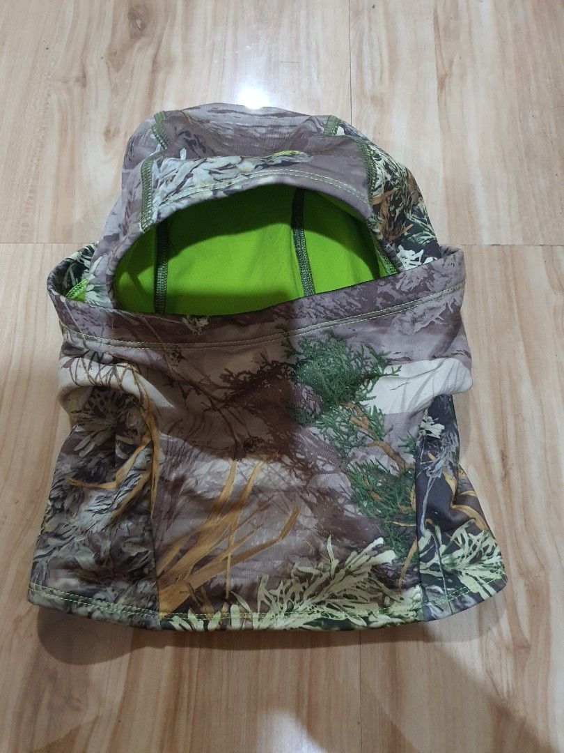 Under Armour Camouflage Fleece Face Neck Hood Gaiter Balaclava