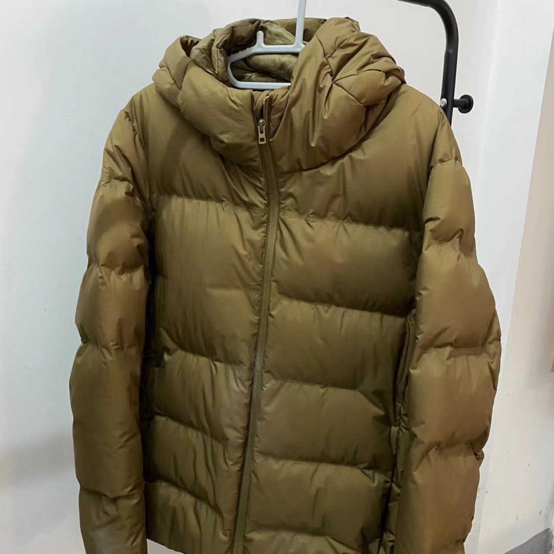 Uniqlo Men Seamless Down Parka 3D Cut Coat Jacket Jackets Winter