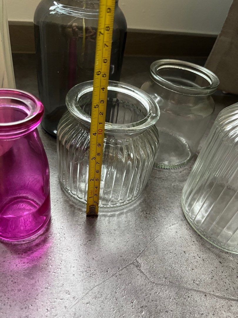 Unused vases and decorative flower pots, Furniture & Home Living, Home