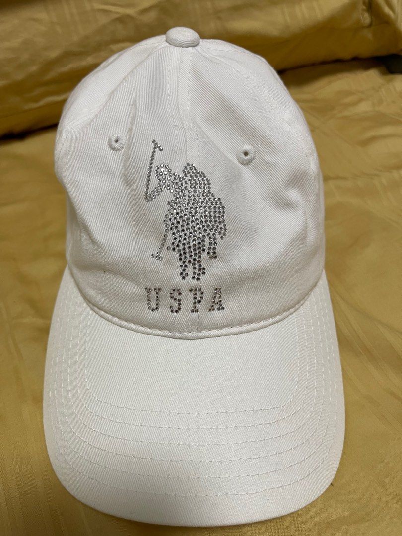 Us polo white cap top