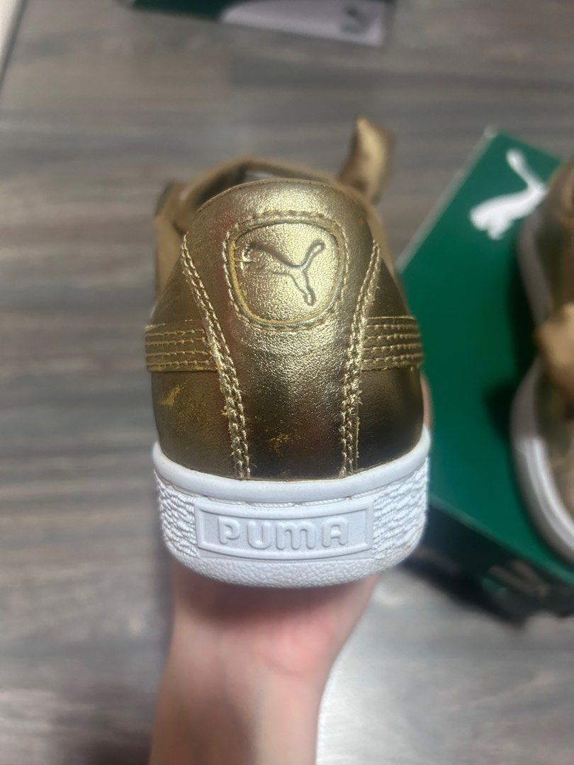 Puma suede top heart lux