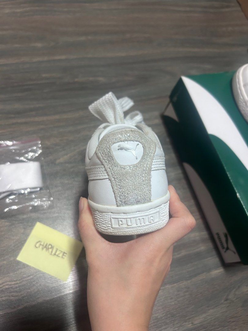 US Wn s 6 Puma Basket Heart Bio Hack White