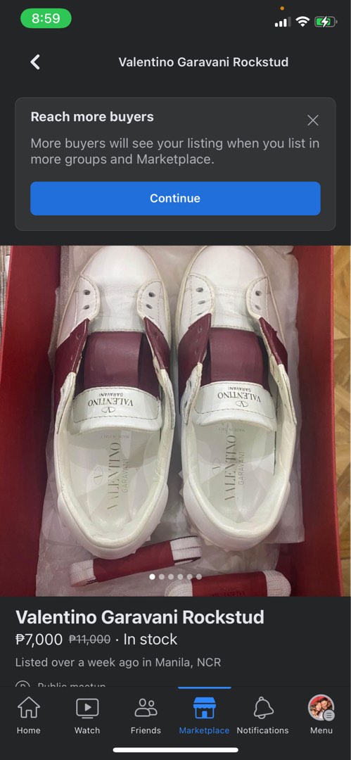 rockstud sneaker valentino garavani