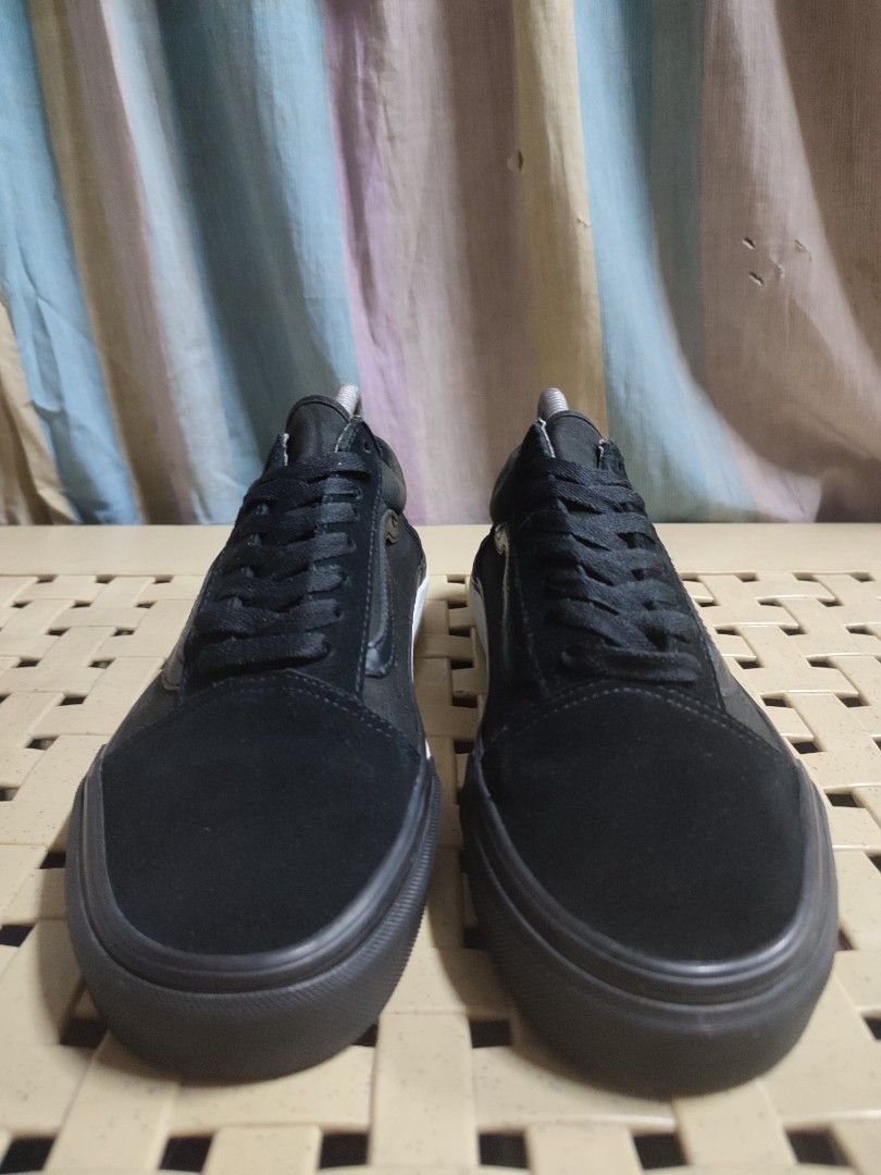 Vans Old Skool Mono Bumper Black White