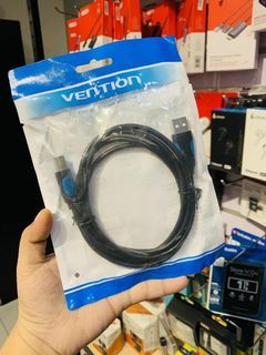 Vention VAS-A16-B150	Vention 1.5M USB-A 2.0 Male to USB-B Male Printer Cable Black VAS-A16-B150
77