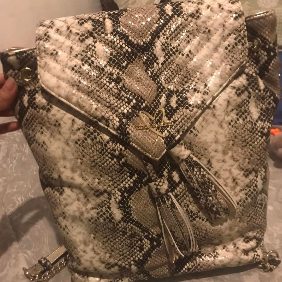 Victoria secret sales snakeskin backpack