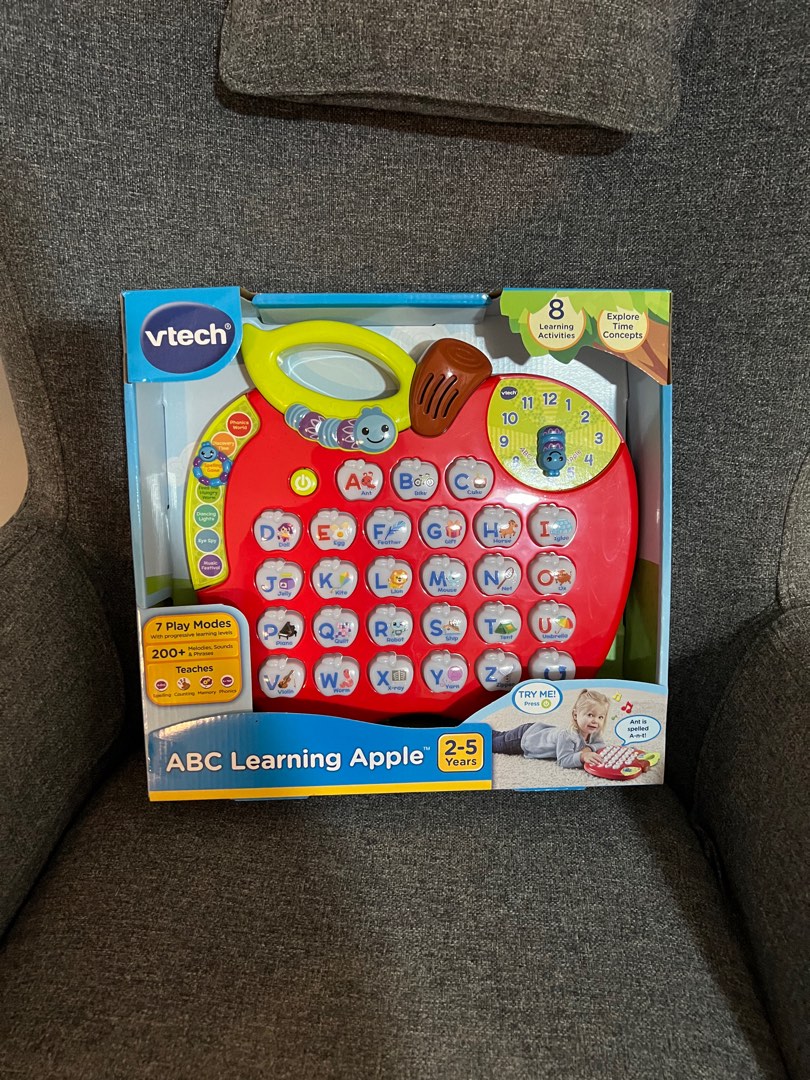 VTech ABC Learning Apple, Hobbies & Toys, Toys & Games on Carousell