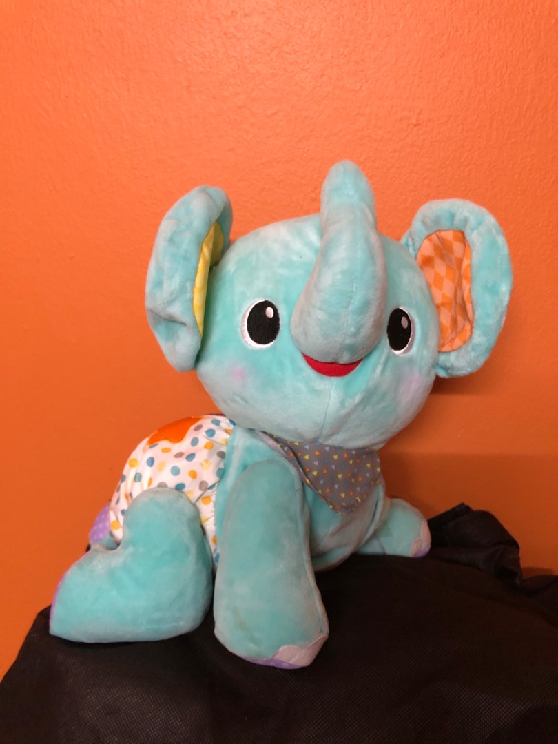 Vtech crawl with me elephant, Babies & Kids, Infant Playtime