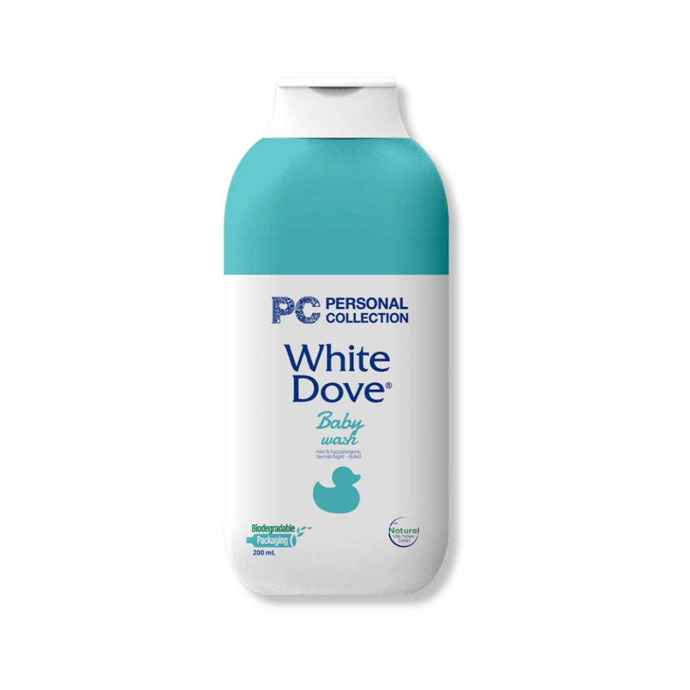 WHITE DOVE BABY WASH 200ML Babies Kids Bathing Changing