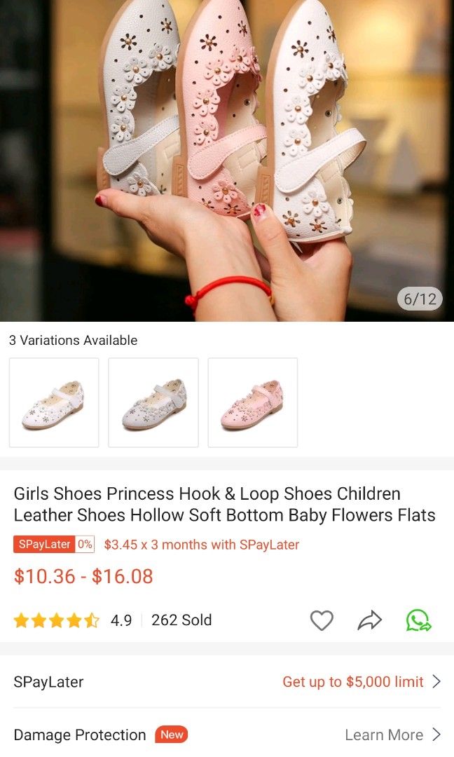 Girls flower discount girl sandals