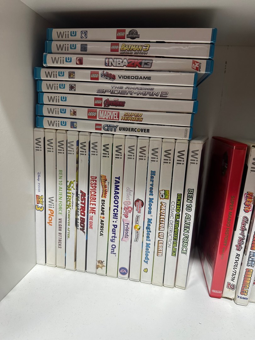 Wii & Wii-U CDs ON SALE, Video Gaming, Video Games, Nintendo on Carousell