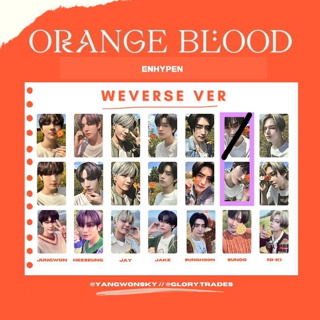 ENHYPEN Weverse album ver 新品未開封10枚セット ENHYPEN Weverse album ver 新品未開封10枚セット
