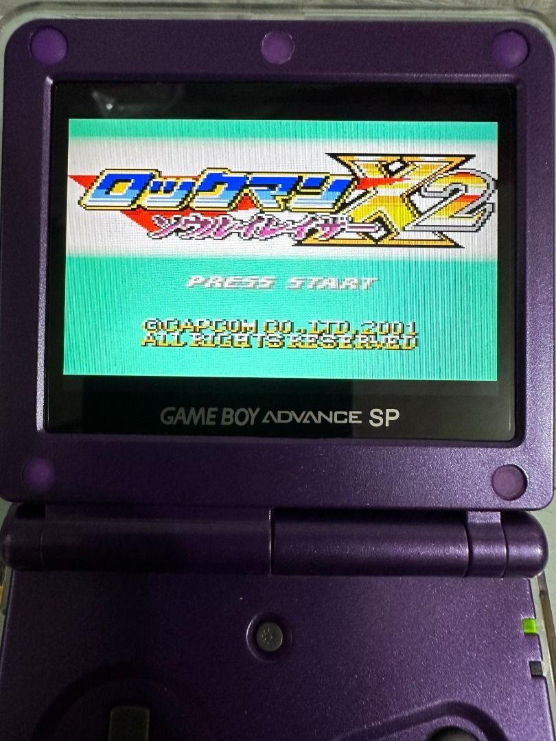 洛克人X2 Rockman X2 Soul Eraser (Jap) Nintendo Gameboy Color GBC 